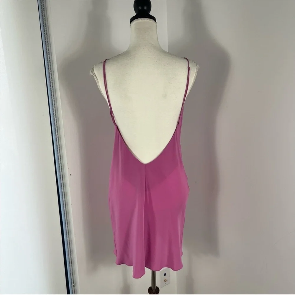 Olivia Von Halle Xena silk slip dress chemise - Picture 5 of 6